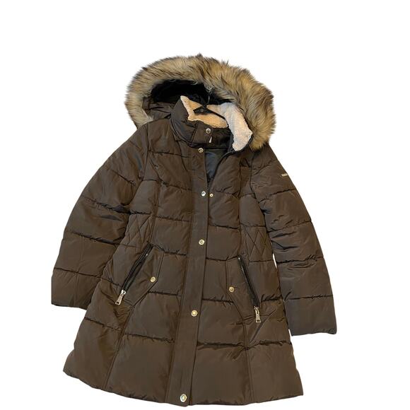 Laundry by Shelli Segal LA Hooded Insulated Parka Womans L - Picture 1 of 3
